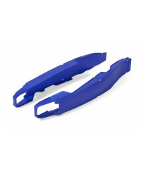 Protection plastique pour bras oscillant bleue
