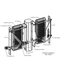 Protections de radiateurs Pour YAMAHA YZ250F 2006