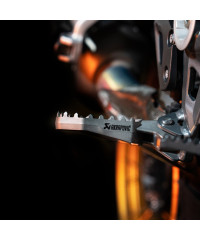 Repose-pieds titane Akrapovic BMW GS Adventure