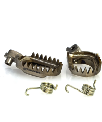 Repose-pieds en titane SCAR pour YAMAHA