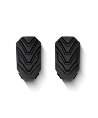 Repose-pieds titane Akrapovič BMW GS avec coussinets caoutchouc inclus