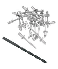 Rivets de pot d'échappement