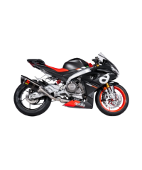 Ligne Racing Akrapovic carbon pour APRILIA TUONO 660 de 2025