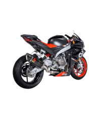 Ligne Racing Akrapovic carbon pour APRILIA TUONO 660 de 2025