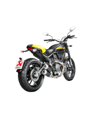 Pot Akrapovic DUCATI Scrambler icon / urban enduro / classique / plein régime 2015-2020 