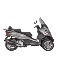 Silencieux adaptable SLIP-ON BLACK pour PIAGGIO MP3 500 / 500 LT / HPE de 2013