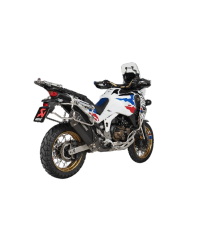 Silencieux adaptable SLIP-ON BLACK S-H11SO4-HAFT de 2025 pour HONDA AFRICA TWIN