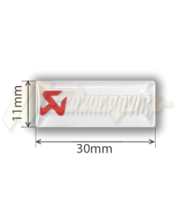 Sticker Akrapovic P-CST1POFILL