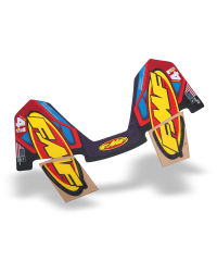 Sticker de remplacement FMF Factory 4.1 Aluminium RCT 