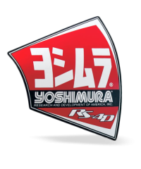 Autocollant d'origine pour pot Yoshimura RS4D-NB002