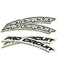 Stickers de garde-boue avant PRO CIRCUIT