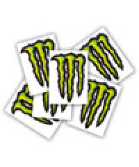 Pack de 6 stickers Monster Energy