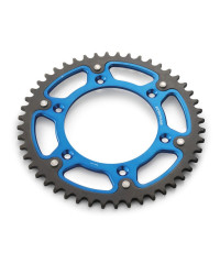 Couronne de transmission Supersprox Stealth bi-metal-Bleue-Yamaha WR / WRF / YZ / YZF