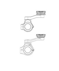 support smartphone QUADLOCK fixation guidon