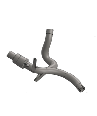 Suppresseur catalyseur LeoVince Ducati Multistrada 950 S tube de liaison Y