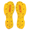 Paire de semelles pour bottes Sidi SMS Supermotard - taille 45 / 46 - Couleur Jaune