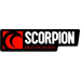 Autocollant Scorpion Red Power format paysage