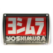 Plaque pour pot Yoshimura RS4 