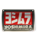 Plaque pour pot Yoshimura RS9