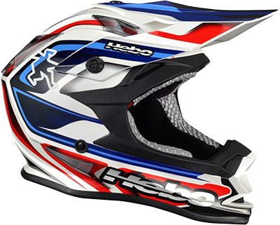 Casque Hebo Striker Bleu