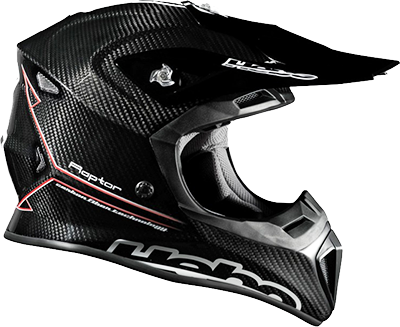 Casque carbone Enduro MX Hebo Raptore